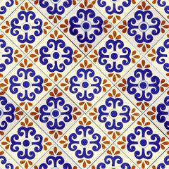 Mexican Talavera Ceramic Decorative Tile: Zacatecas