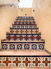 Mexican Talavera Ceramic Decorative Tile: Zacatecas