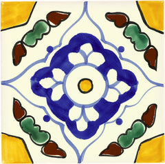 Mexican Talavera Ceramic Decorative Tile: Guadalajara