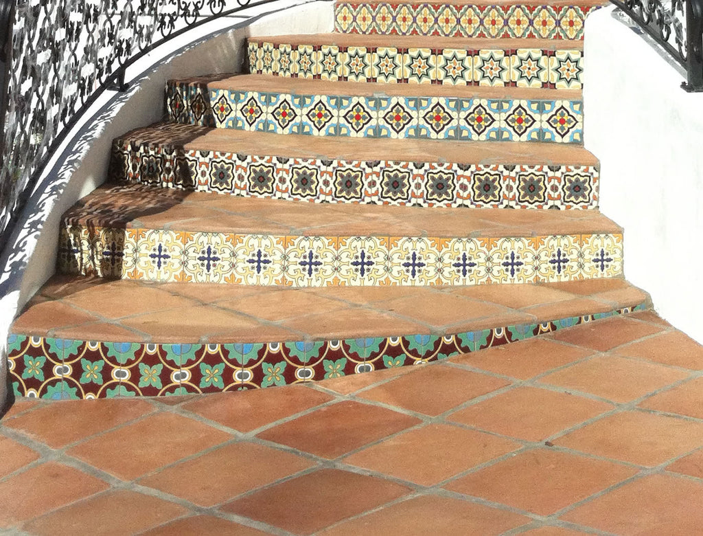 12x12 Antique Mexican Tile Flooring